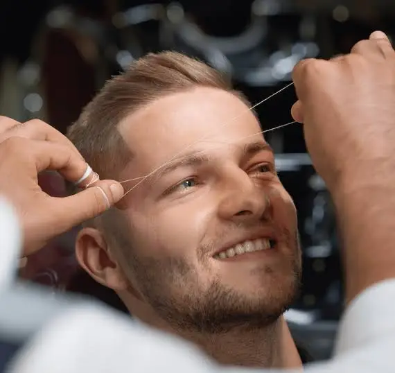 Face/eyebrow threading 134947 - Tamadon Barbers Face/eyebrow threading - Regular - Tamadon barbers - Image 134947
